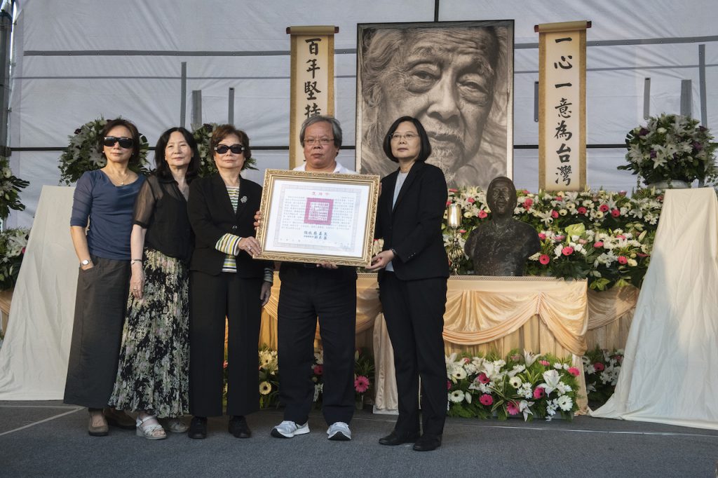 蔡總統頒贈褒揚令 要帶著史明的叮囑走下去（圖／黃謙賢）