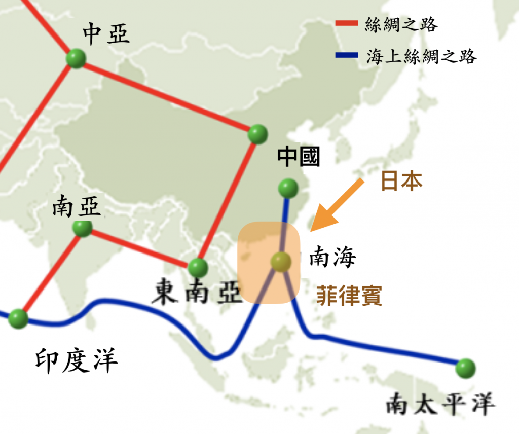 日本認為南海海域為日本海上生命線(圖/香港立法會)