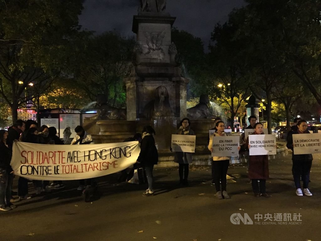 旅法港人：盼法國禁售水砲車給港府