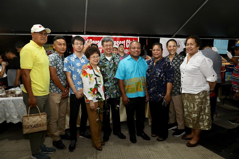 出訪帛琉 副總統:為兩國邦誼與台灣大選祈禱