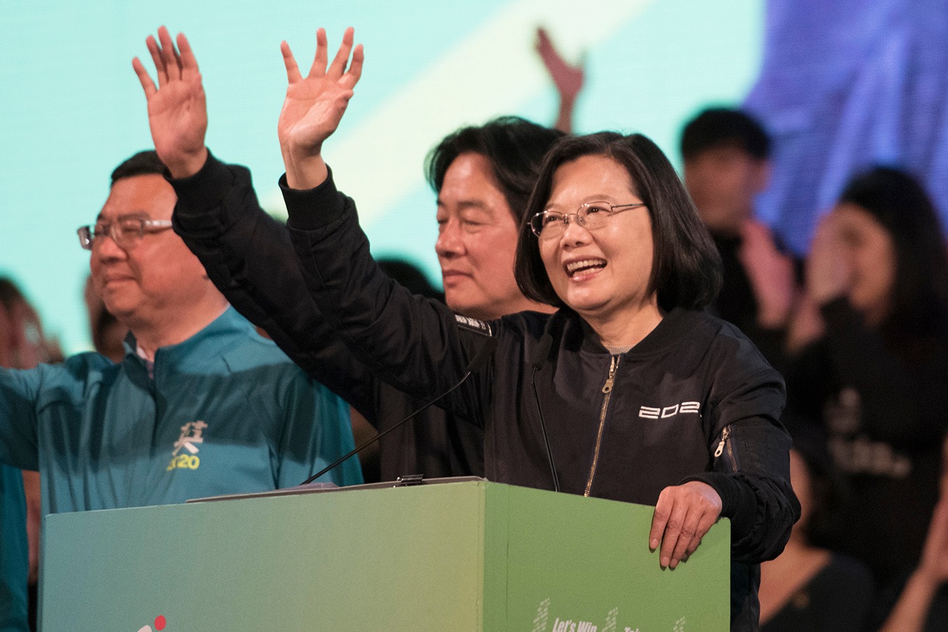 二度完全執政 蔡總統發表勝選談話