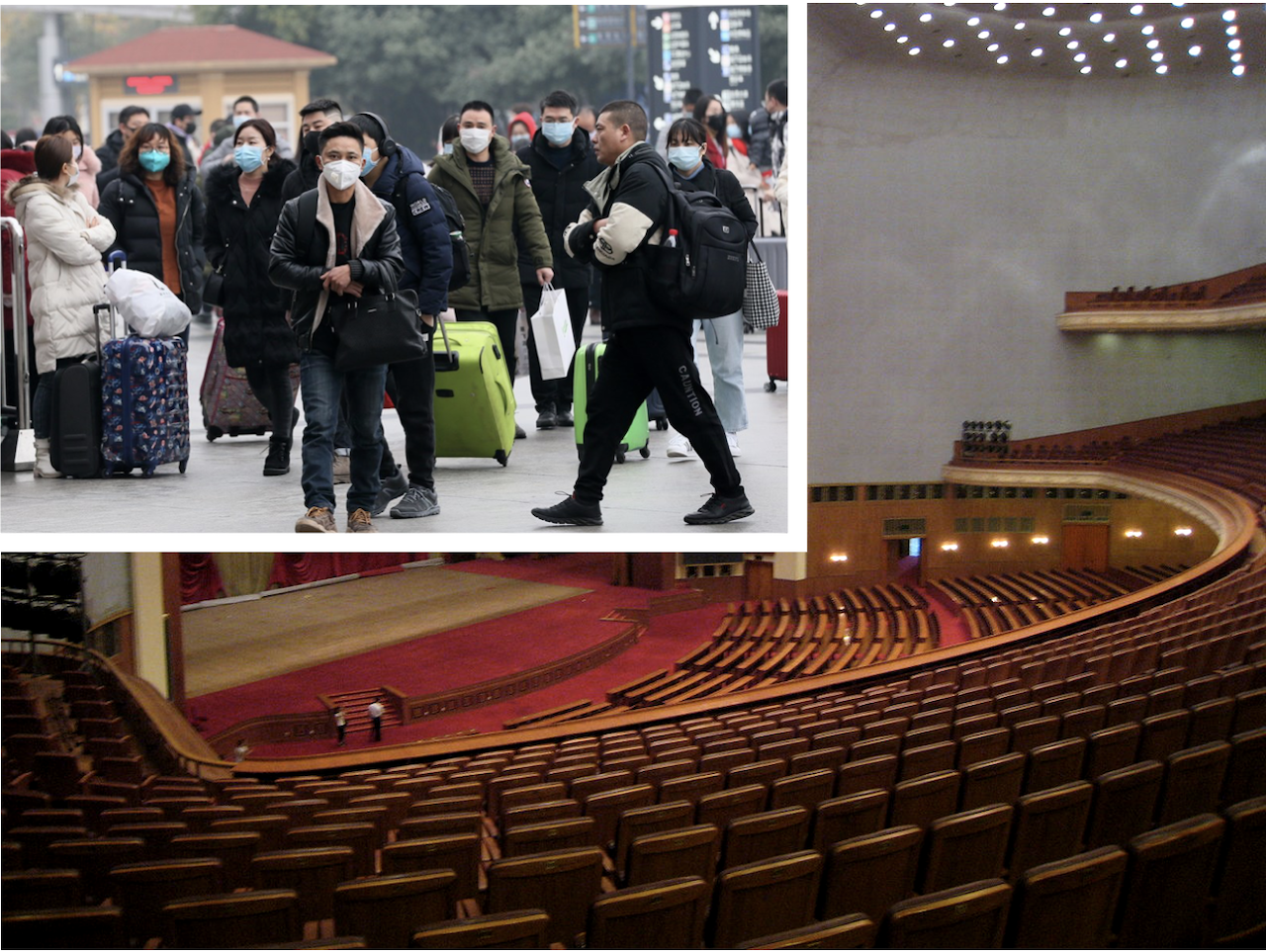 武漢肺炎：中國民間拼復工，全國人大和政協拼延期