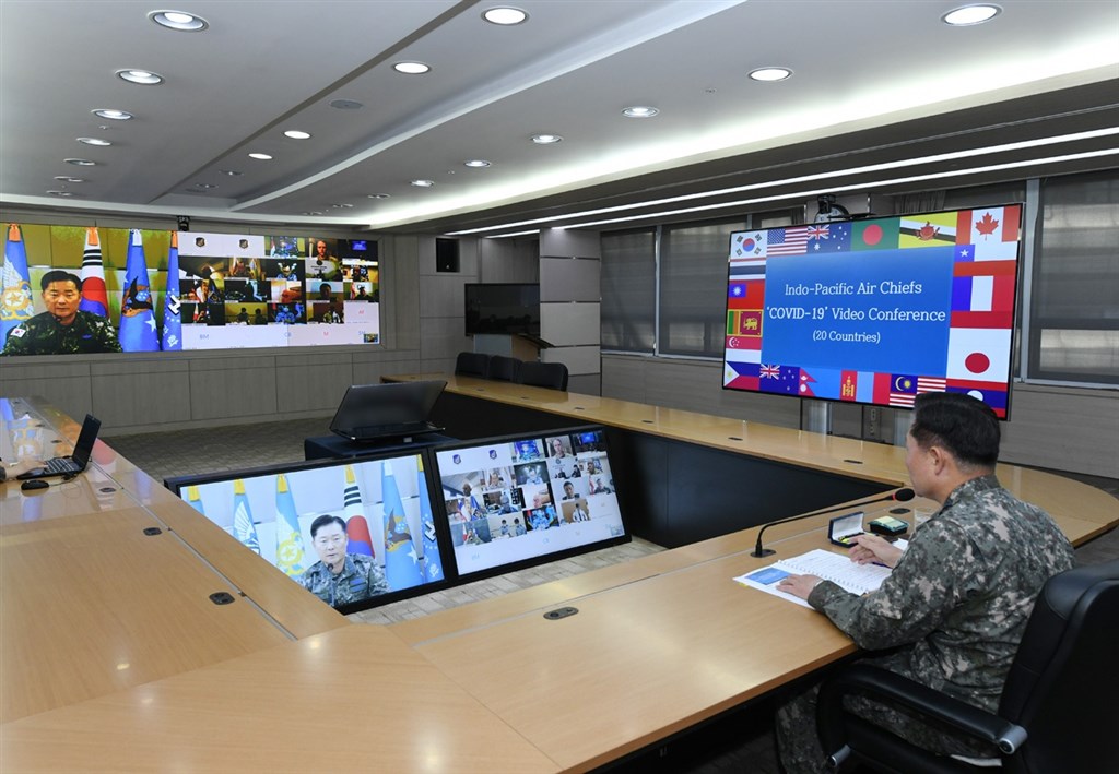 美空軍20國空軍首長視訊會議 　我國受邀參加