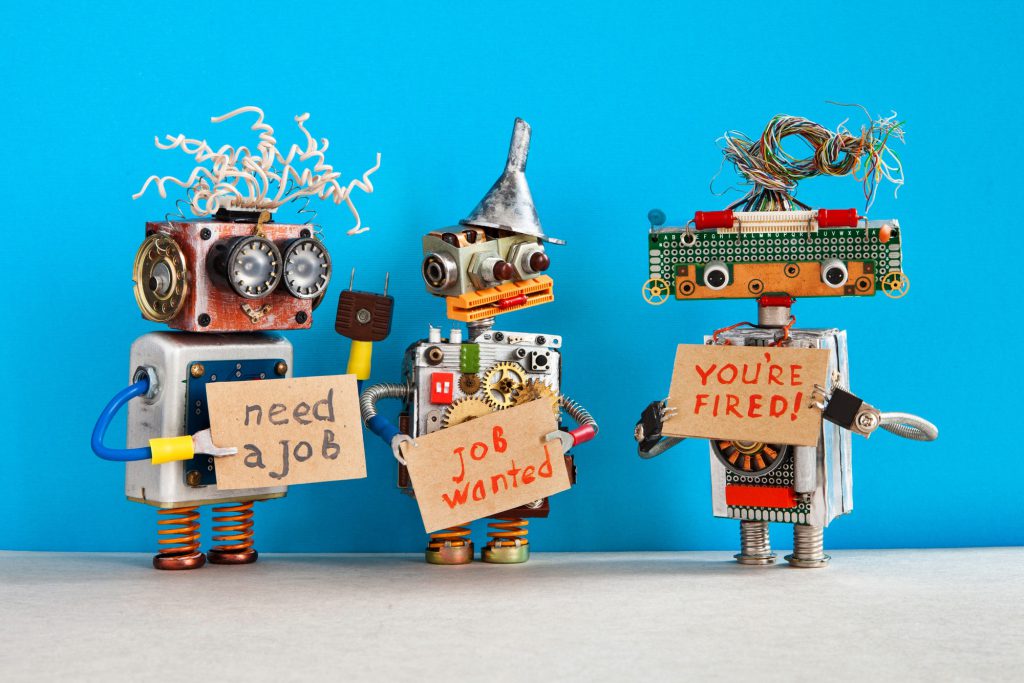 Automated dismissal and hiring of staff. The relationship between employer and employee.