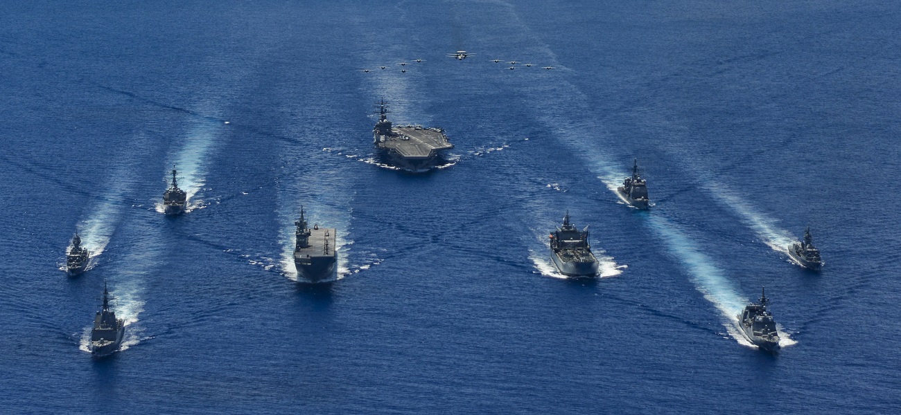 美日澳聯合軍演：澳中海軍在南中國海強碰