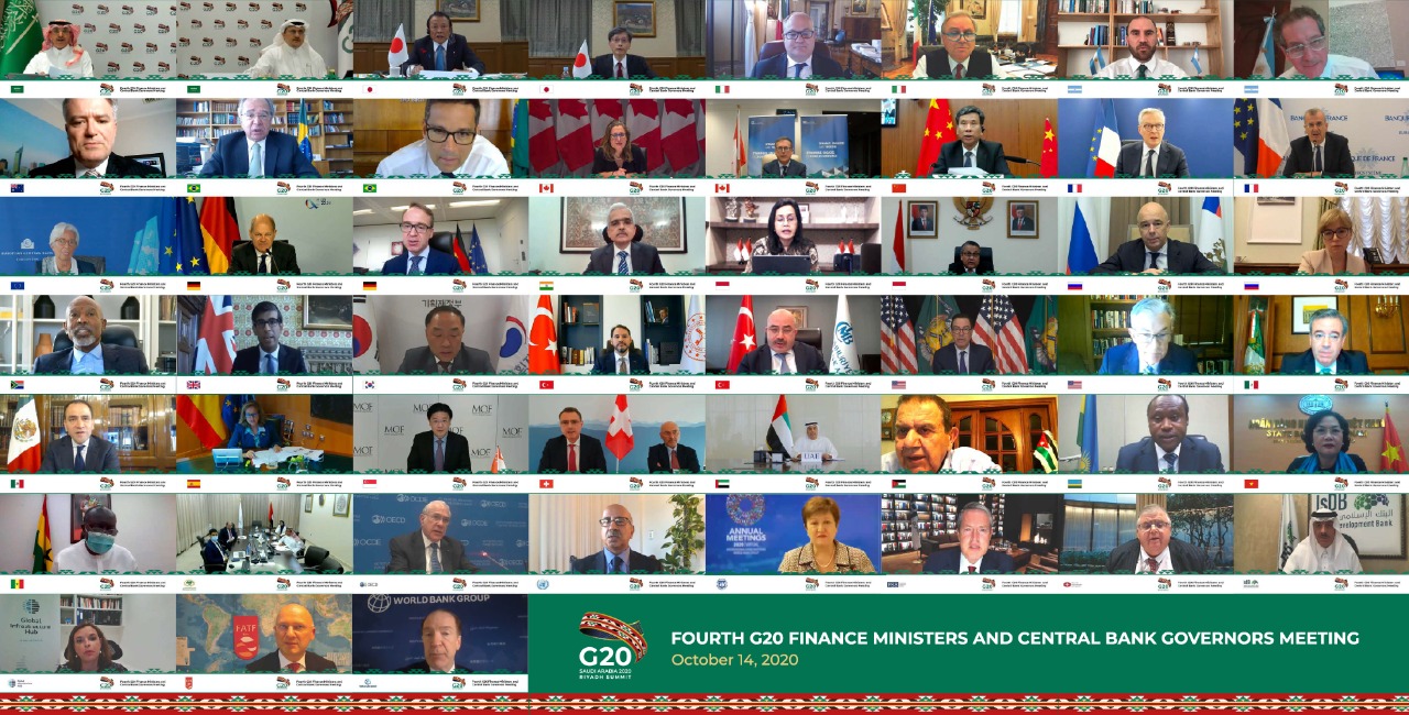 G20財長會議共識：減免開發中國家部分債務