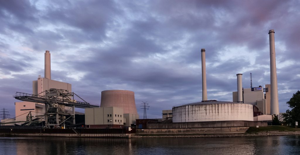 Coal powered electricity plant