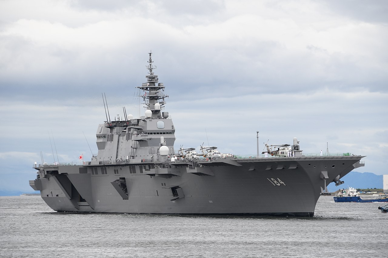 日本出動3艘護衛艦與1艘潛艦前往印太