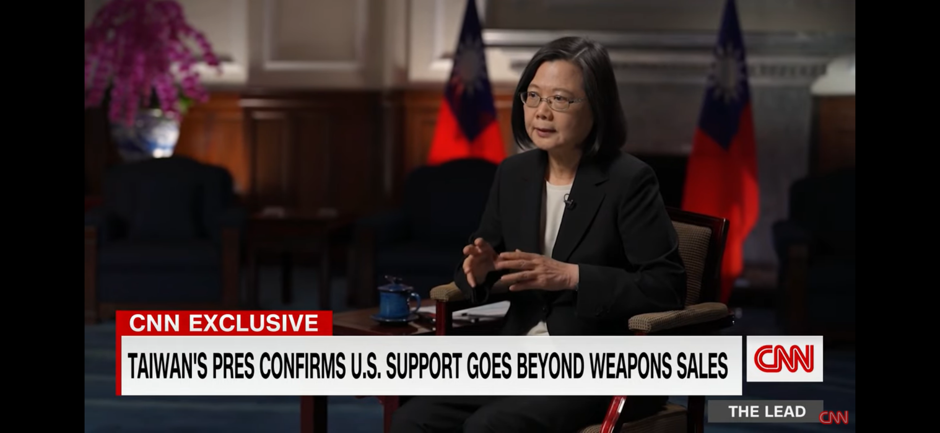 蔡英文首次證實美軍在台訓練　指中國威脅日增