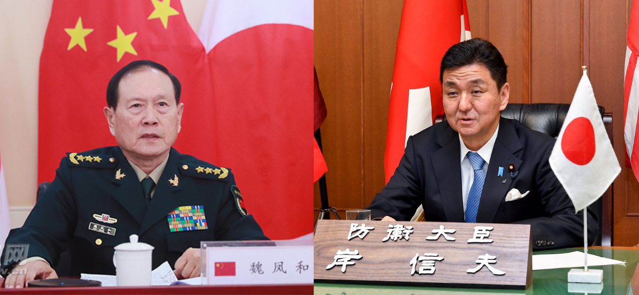 日中防長會談：日本重申台海和平穩定　強力要求中方自制