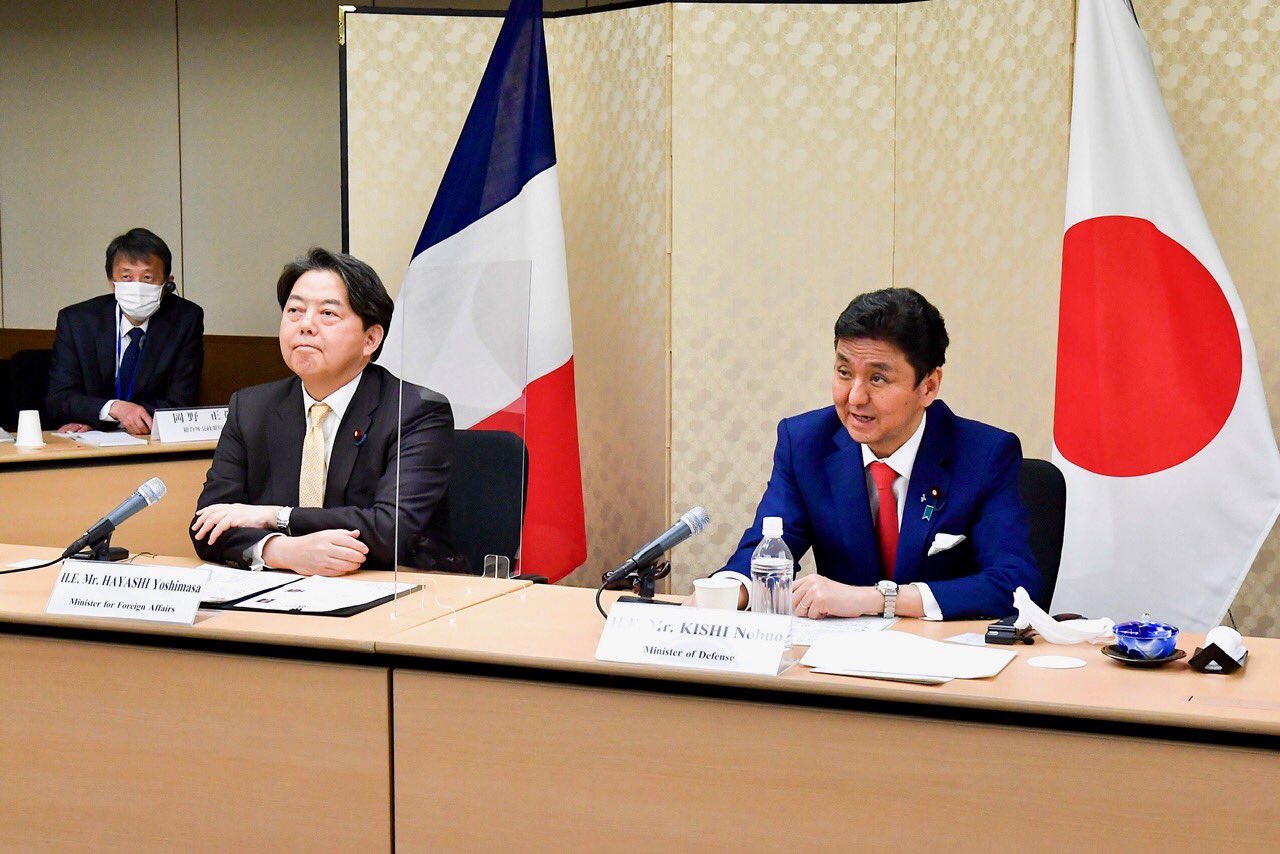 因應共同威脅者中國 日本擬與印度和菲律賓舉行2+2會議