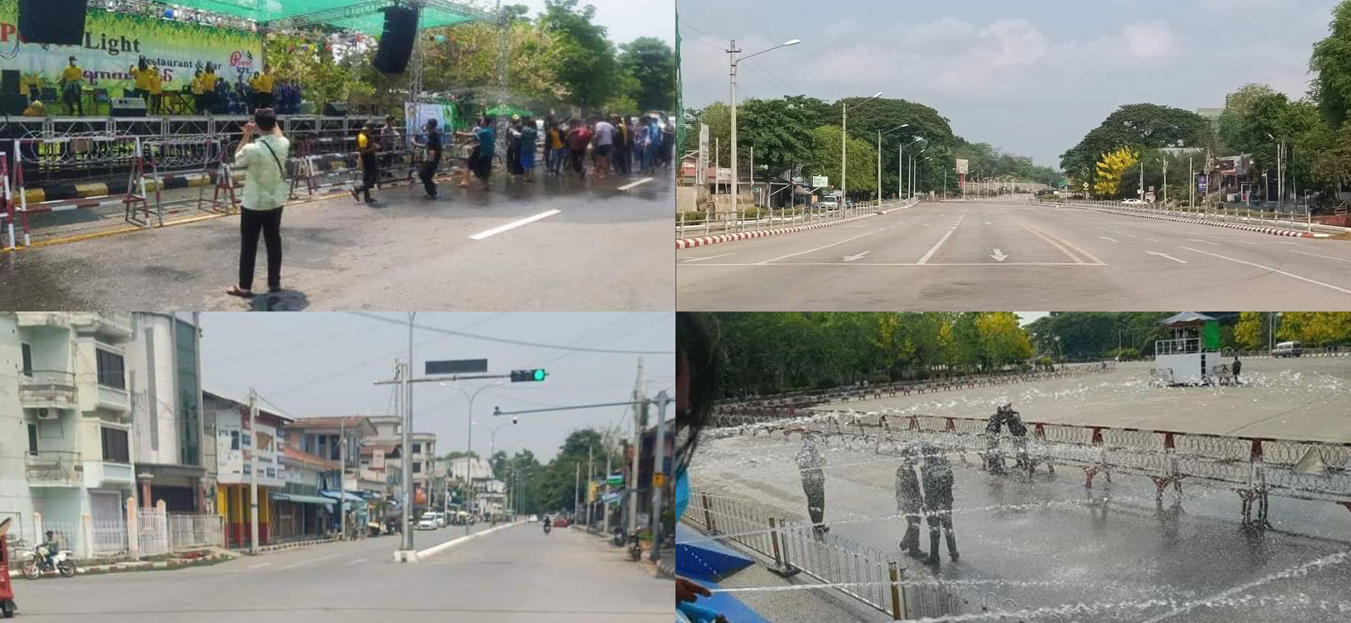 軍政府治下的潑水節:緬甸人抵制慶祝活動 仰光、瓦城街道空空如鬼城