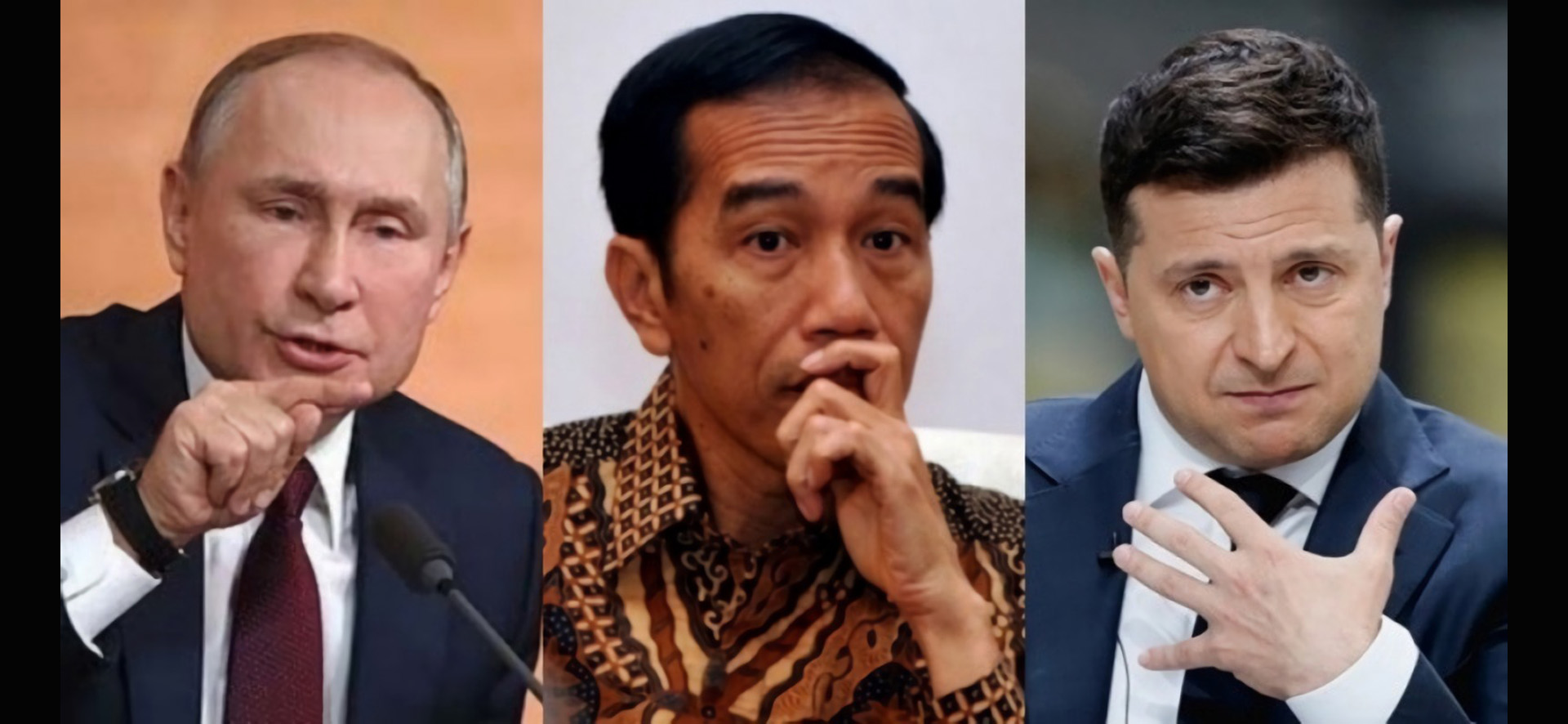 挺身當俄烏戰爭和事佬　印尼總統佐科威連訪澤倫斯基、蒲亭