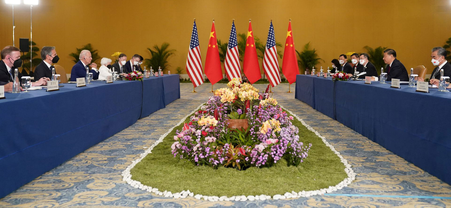 G20前夕拜習會　拜登強調化解歧見習畫出紅線
