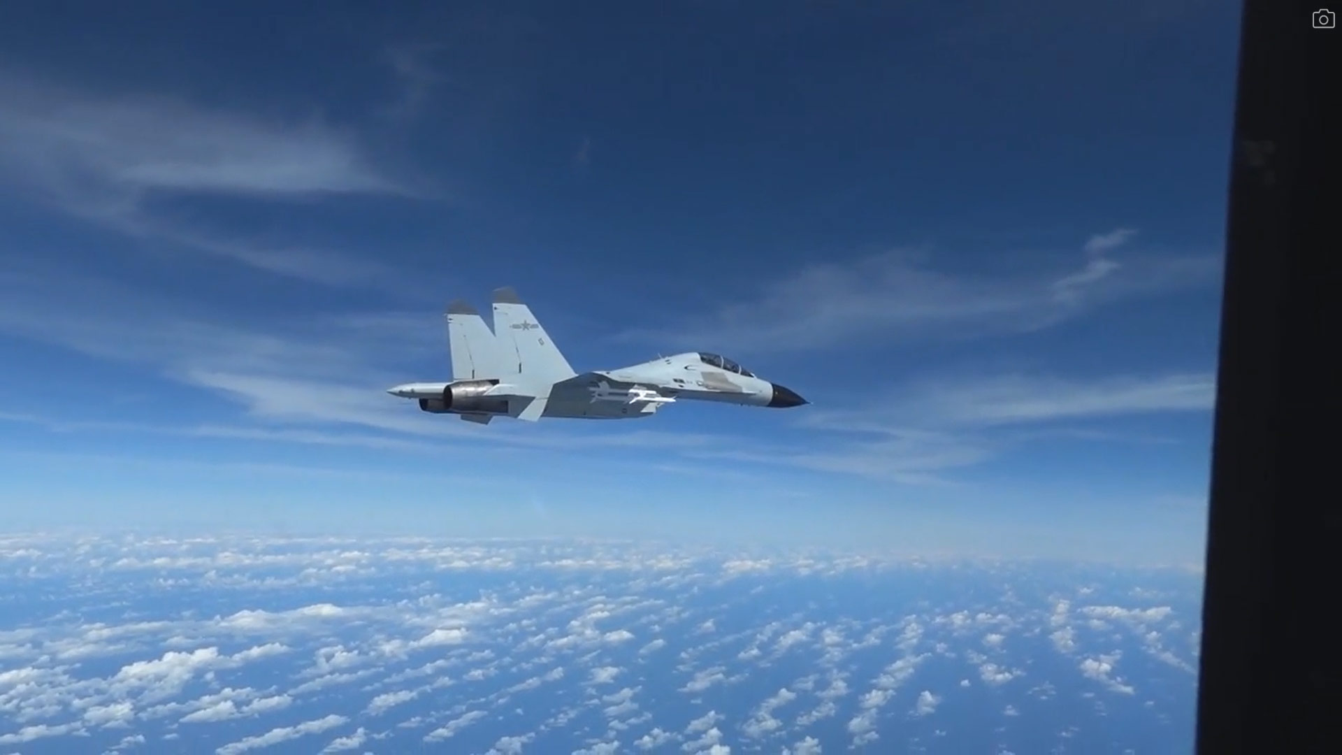 中國海空軍事動作頻頻 美國軍事代表團低調訪台