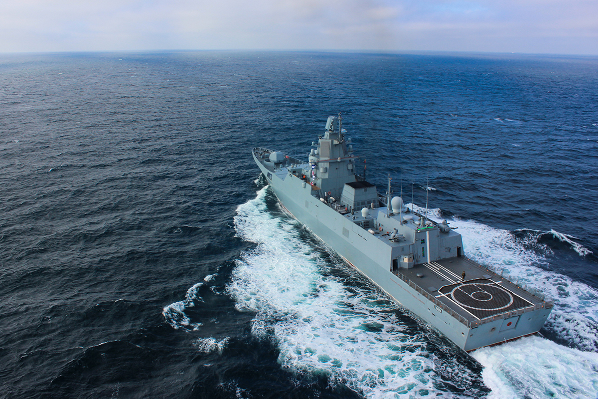 配備極音速武器俄羅斯軍艦​抵達南非　參與俄中南非三國軍演