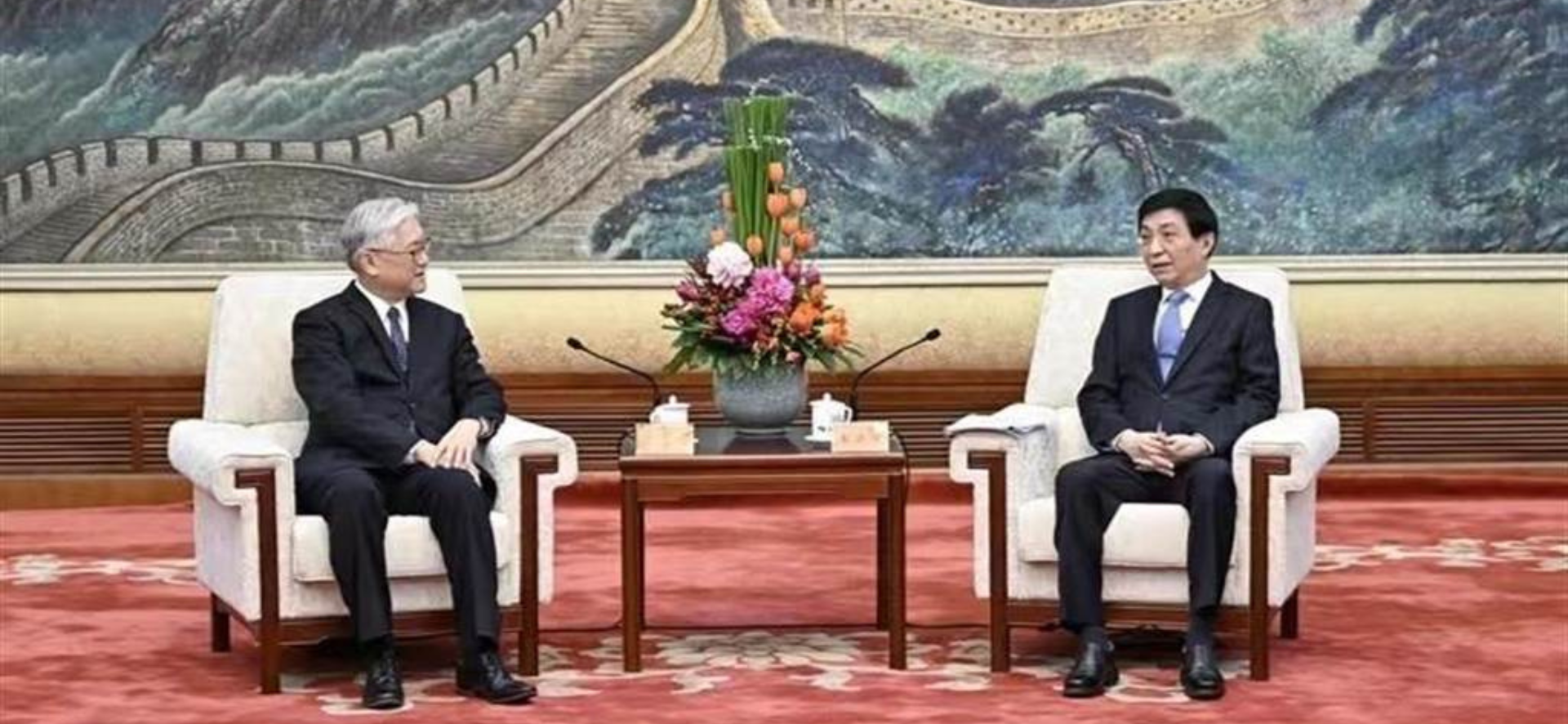 夏立言赴中會面王滬寧　民進黨：卑躬屈膝只會陷台灣於國際困境中