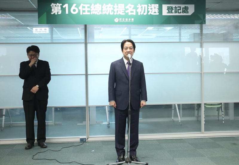 民進黨總統初選 賴清德參戰確定 國民黨內外仍紛擾不斷