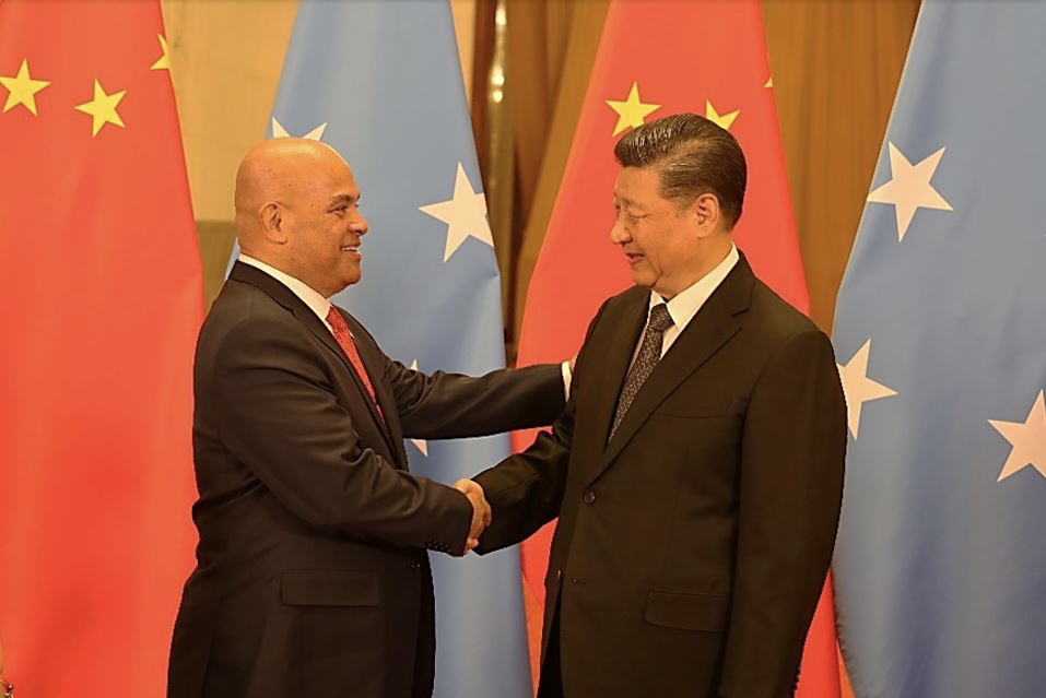 外媒透露，密克羅尼西亞總統帕努埃洛在一封信函中，揭露中國各種威脅、賄賂該國高官的行徑／圖：facebook.com/piofsm