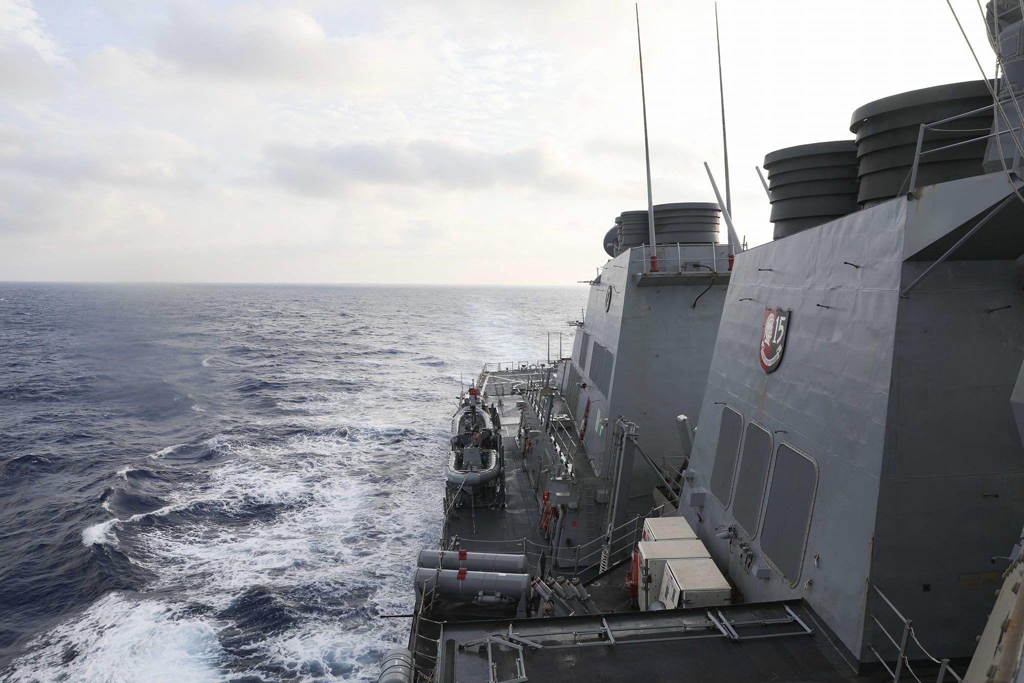 牛皮吹了就破!中國宣稱驅離美軍艦 美國:未遭驅離