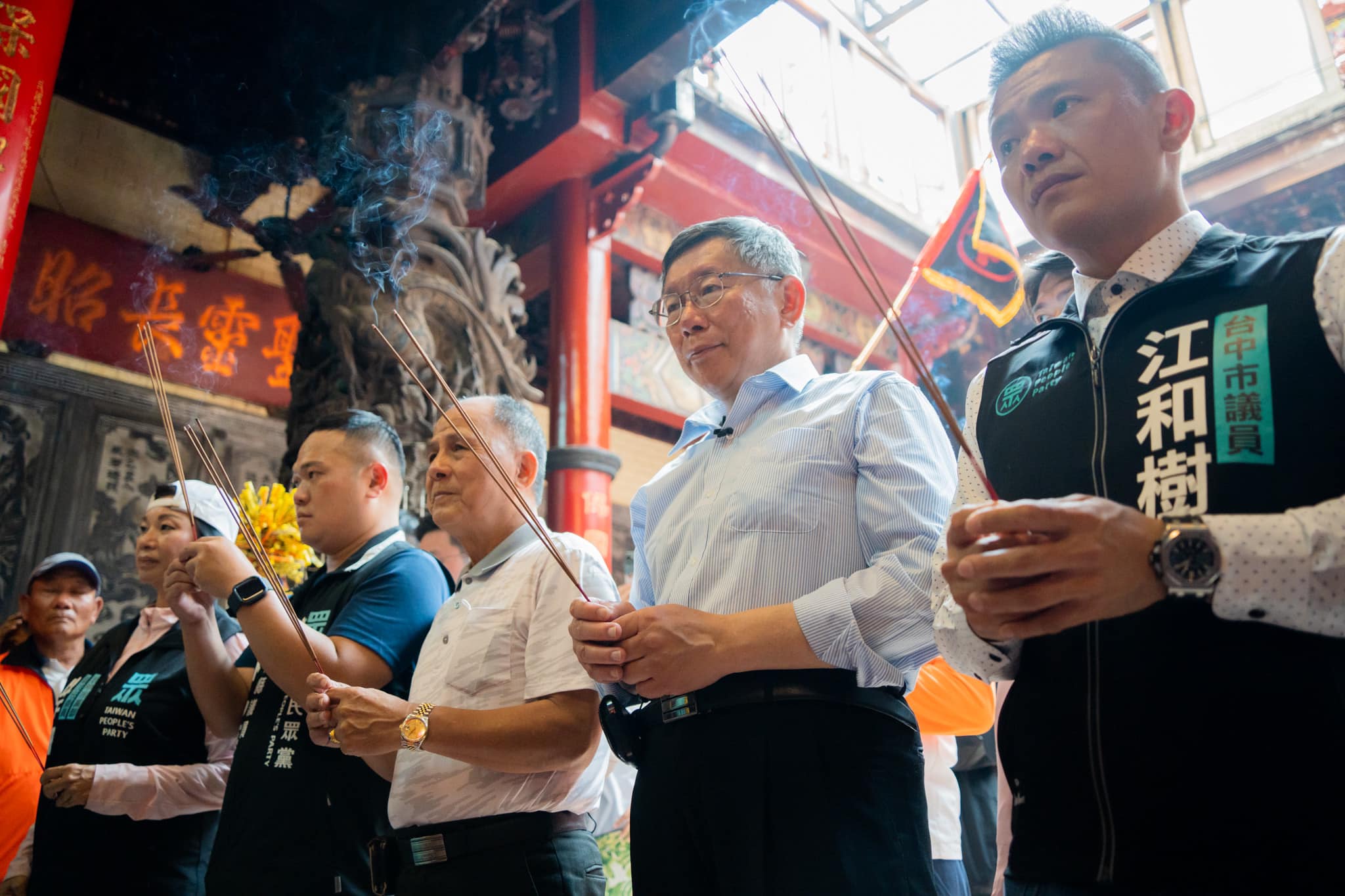 柯文哲嗆賴蔡反中有種不要拜媽祖關公　王定宇：要應徵中共國台辦發言人嗎？