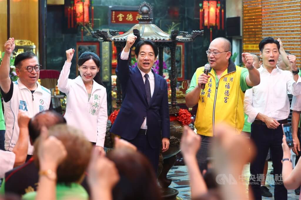 民進黨總統參選人賴清德日前表示，2024 這場選舉最關鍵的就是守護主權，任何一位參選人，如果可以守護主權，拿出的對策最能守護主權，就應該支持　（圖／中央社）