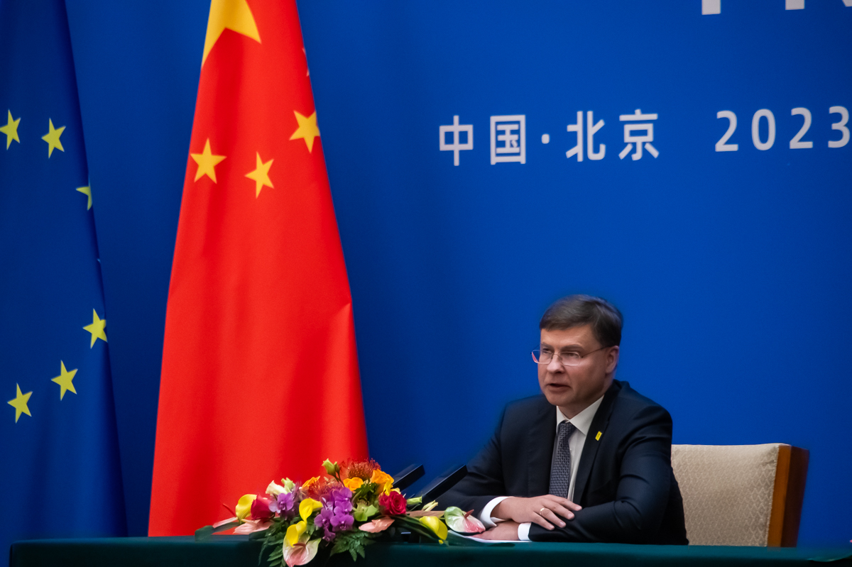歐盟貿易執委訪中    籲公平競爭、縮減雙邊貿易逆差