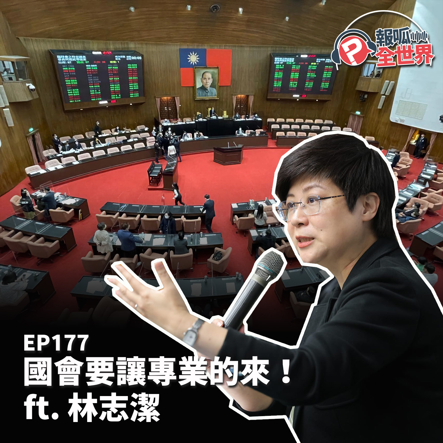 【報呱全世界】EP177 國會要讓專業的來! ft. 林志潔