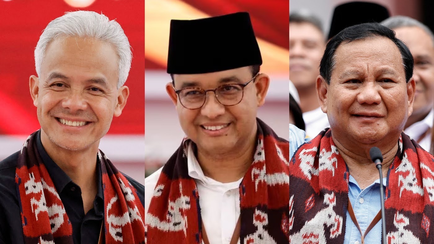 親美或親中？檢視印尼總統大選三組候選人