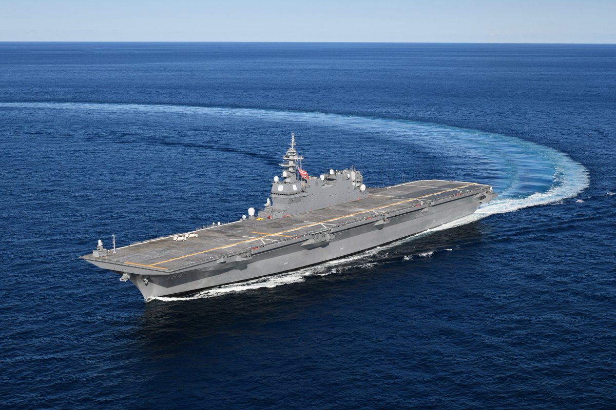 日本護衛艦「加賀號」第一階段航母化完工　可供F-35B 起降