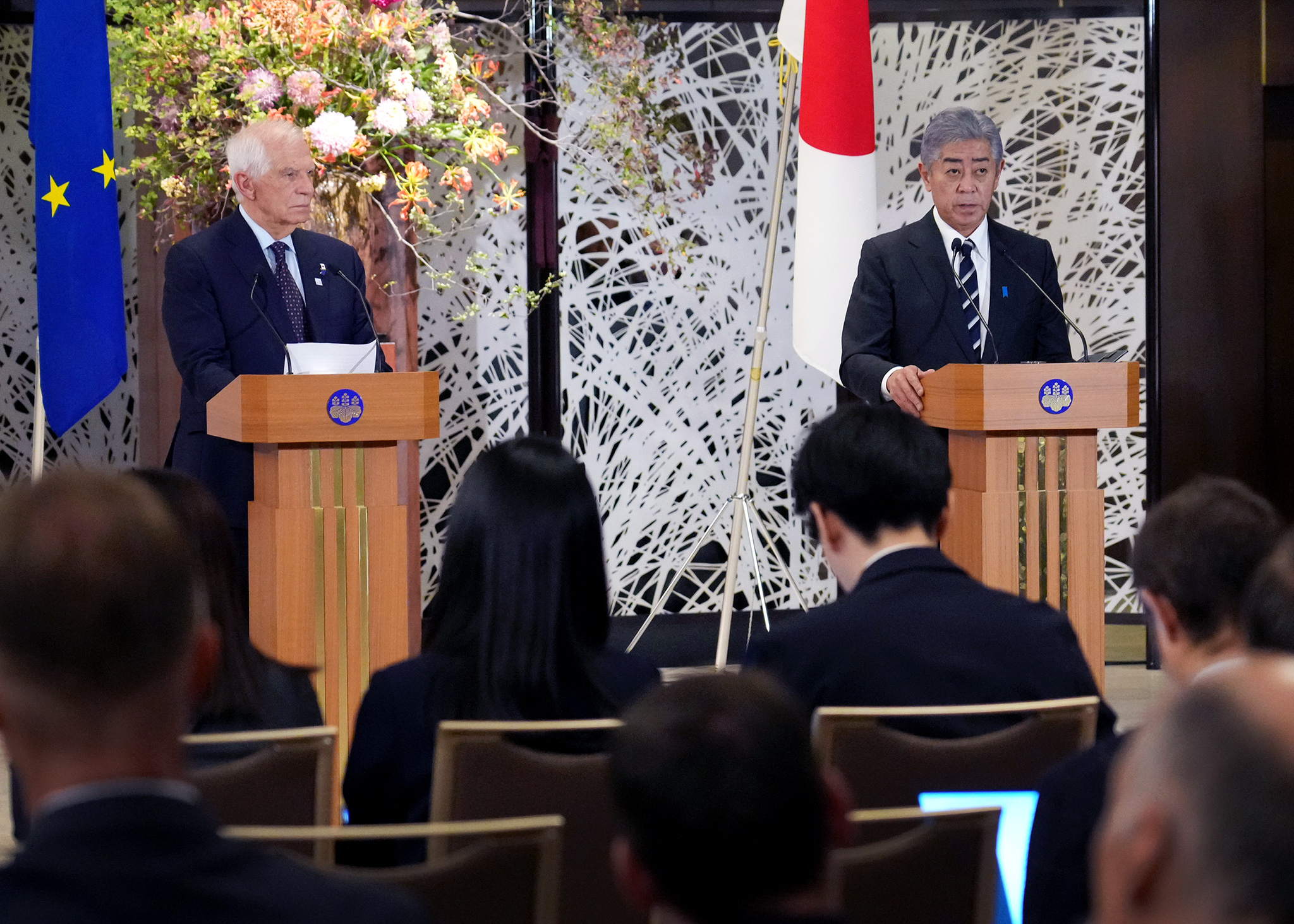 日歐首次外長戰略對話　締結安全防衛夥伴關係