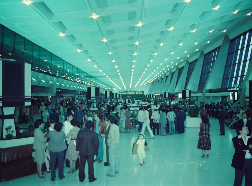 桃園國際機場舊照，2006 年以前稱「中正國際機場」／圖：擷取自交通部 Facebook 粉絲專頁。
