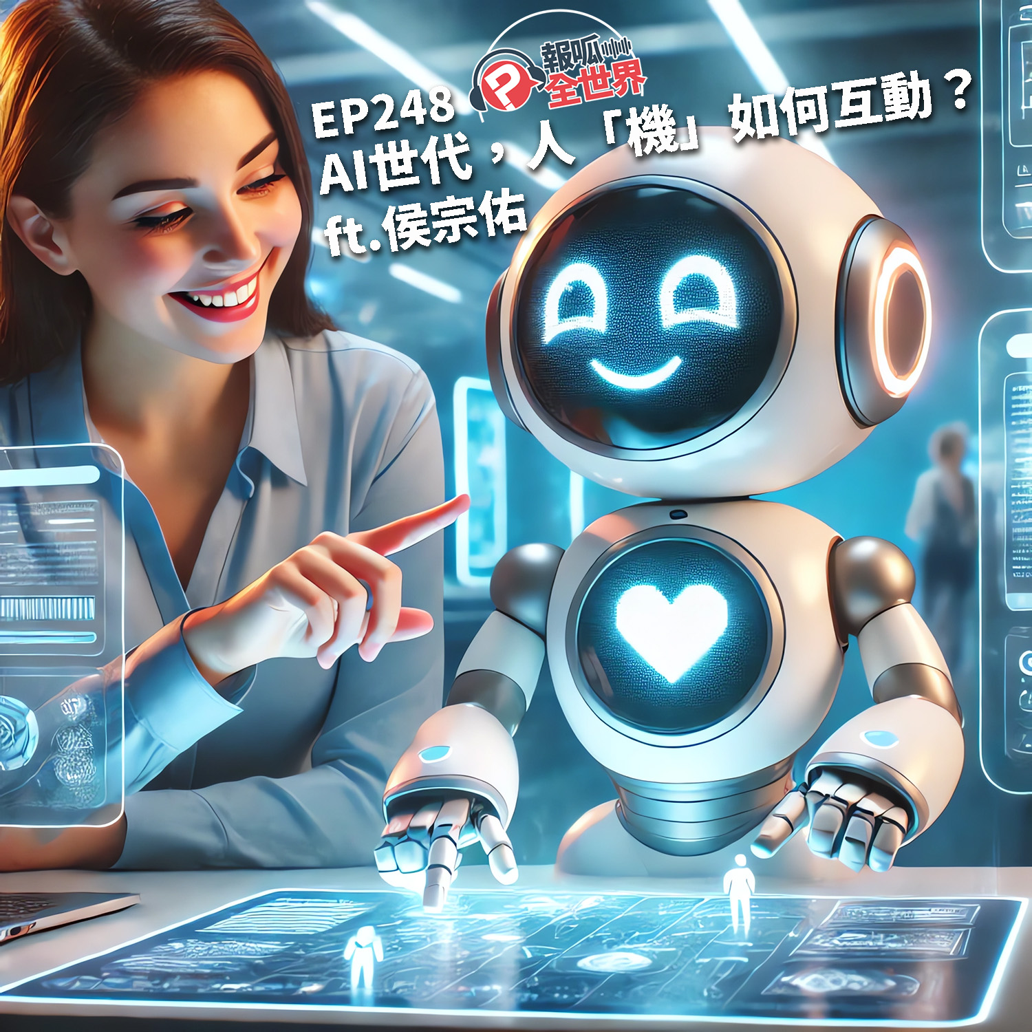 【報呱全世界】EP248 AI世代，人「機」如何互動？  ft. 侯宗佑